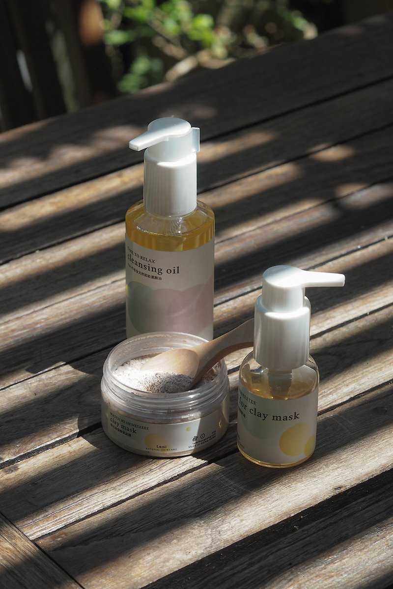 【Special Set!】Fresh and Clear! | Clay Mask + Cleansing Oil - Facial Cleansers & Makeup Removers - Essential Oils 