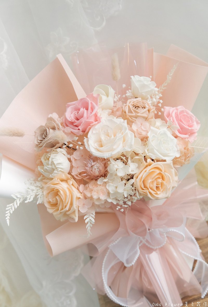 Eternal Rose Bouquet/Permanent Bouquet/Eternal Life Bouquet/Customized Bouquet/Valentine&#39;s Day Bouquet/Birthday Bouquet