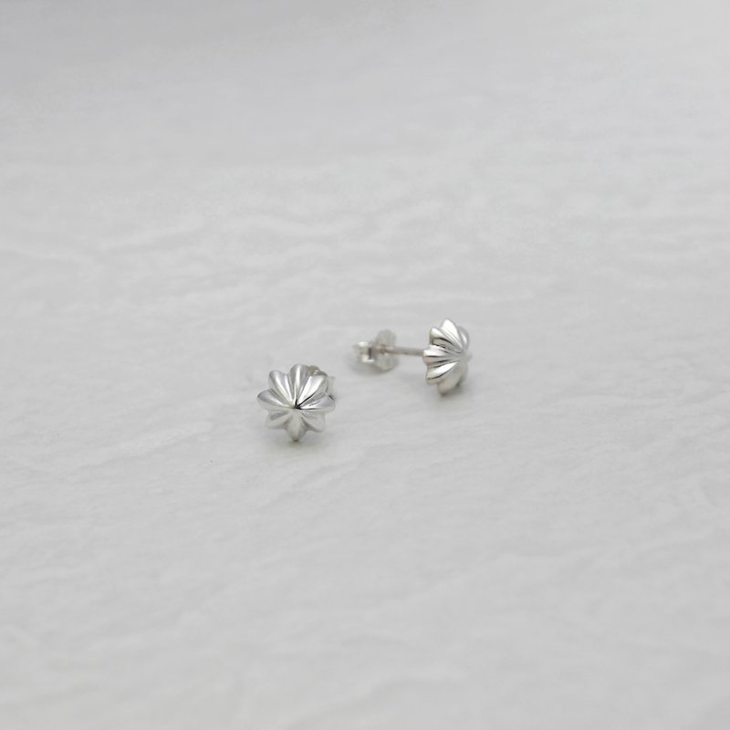 925純銀 concho 耳環 (M) - 耳環/耳夾 - 純銀 銀色