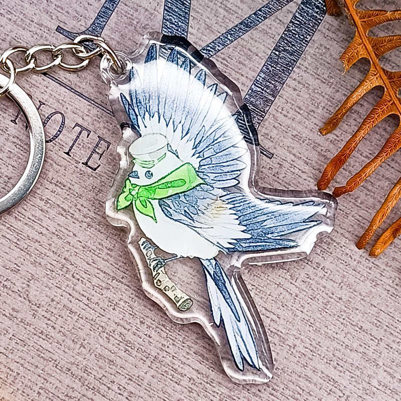Homing Pigeon G / stationery charm_ keychain - ที่ห้อยกุญแจ - พลาสติก หลากหลายสี