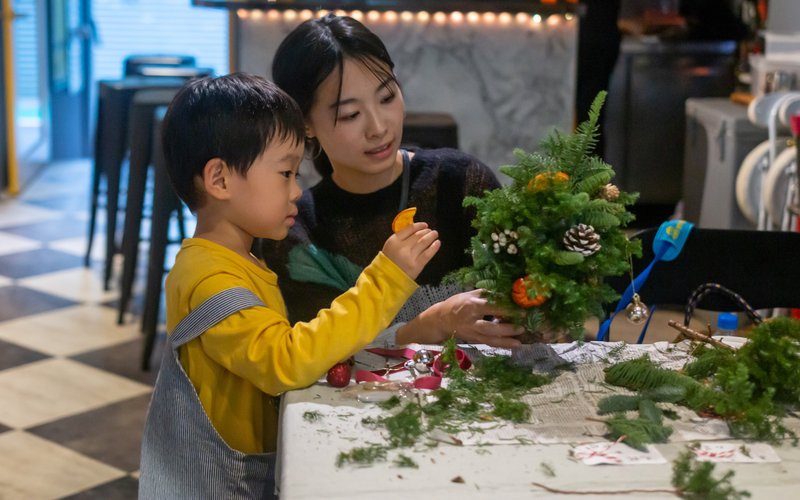 【三重親子聖誕課程】手作小聖誕樹 | 親子手作活動 - 植栽/花藝 - 植物．花 