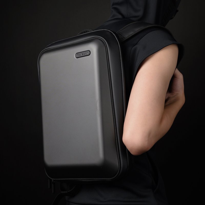 The shell body can be customized to specify laser engraved characters TAJEZZO C3 Norma ultra-thin backpack (laptop bag) - Laptop Bags - Polyester 