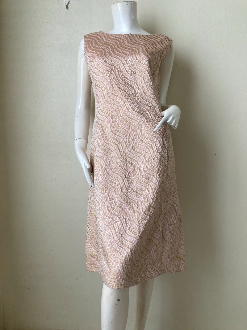 Vintage LEONARD ARKIN Dress Size will fit M - 洋裝/連身裙 - 絲．絹 