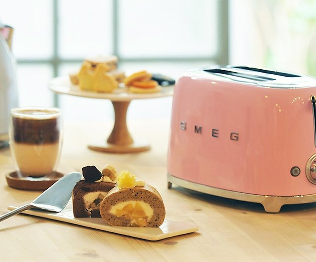 SMEG】Italian Retro Aesthetics 2-Slice Toaster-Pink - Shop SMEG Kitchen  Appliances - Pinkoi