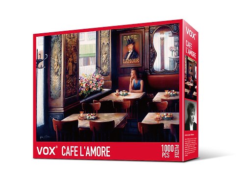 VOX拼圖 愛情咖啡廳 1000片拼圖