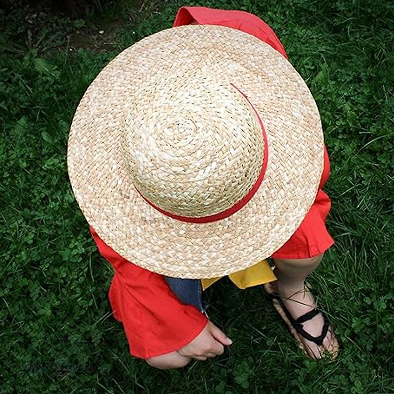 ONE PIECE - Luffy Straw hat - Adult Size - Hats & Caps - Other Materials Brown