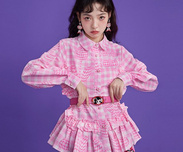 新品タグなし◯THREE SQUARE ビスチェ チュール袖 デザインTシャツ チュールビスチェxノースリカットソー（Tシャツ/カットソー
