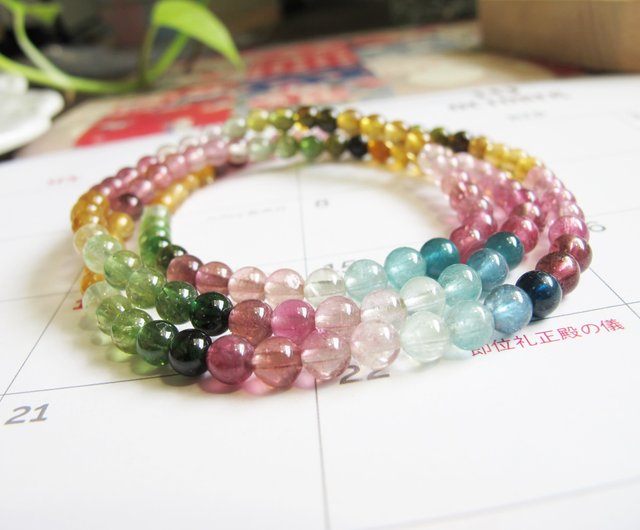 Colorful Gemstones for DIY Bracelets