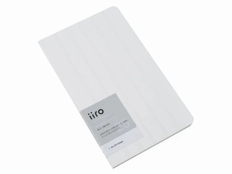 神戸派計画 iiro 25 條紋(雪白) - 筆記本/手帳 - 紙 白色