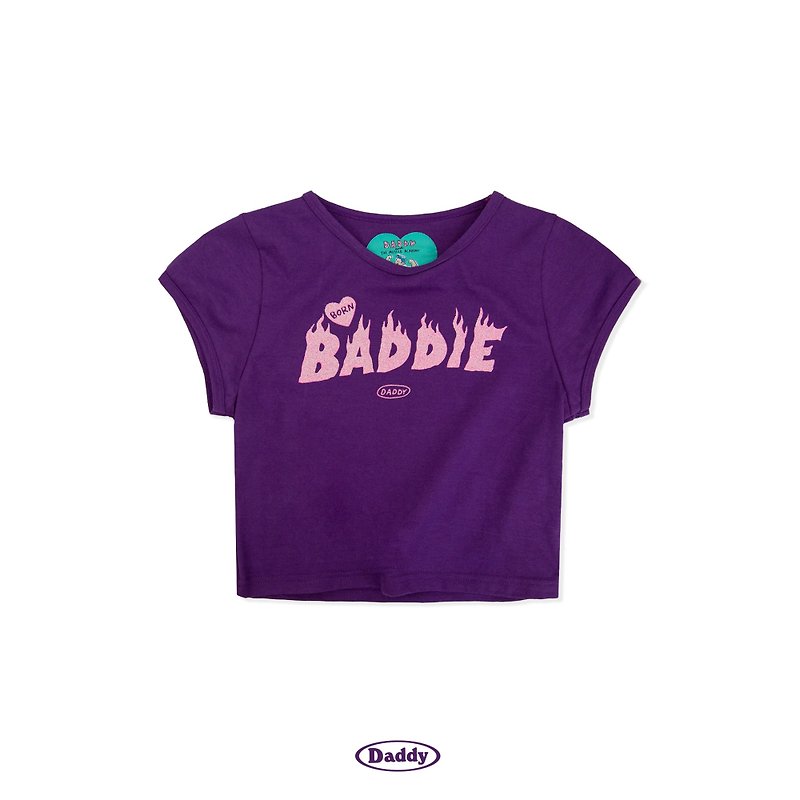 Baddie Crop Top (Purple)