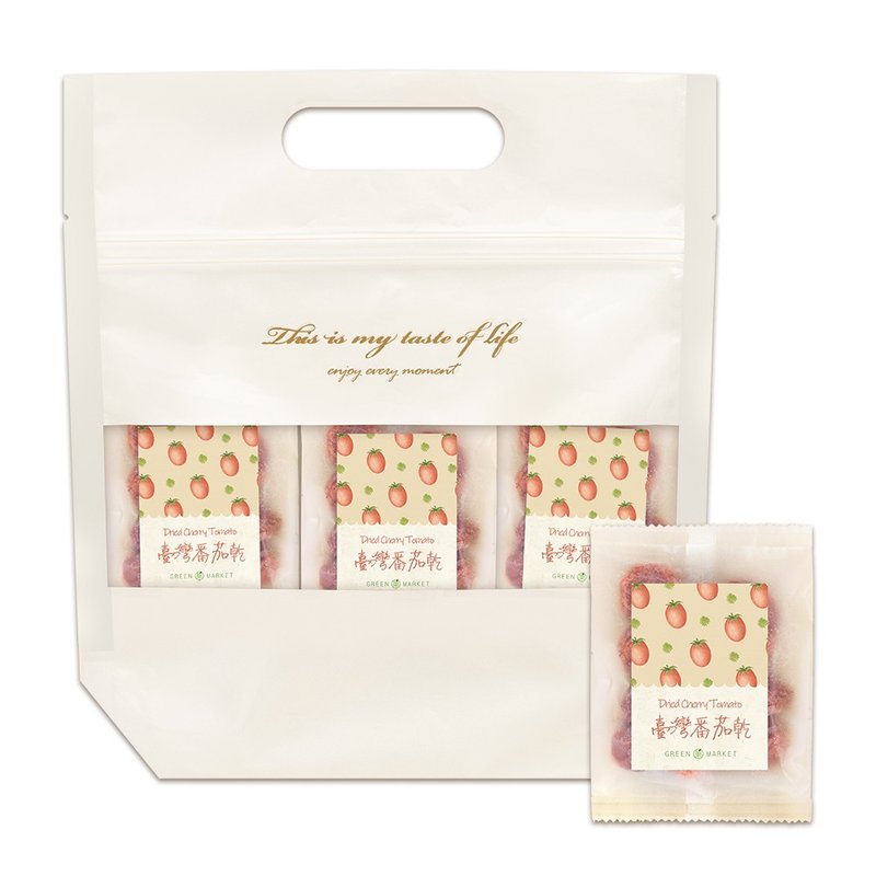 【菓青市集】聖女番茄乾-隨身點心袋 - 水果乾 - 其他材質 