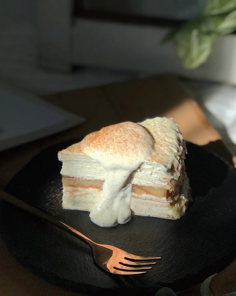 白乳酪焦糖蘋果千層 6寸宅配 - 蛋糕/甜點 - 新鮮食材 