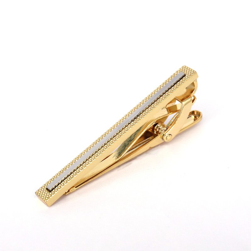 Orobianco L'unique Gold Horizon Tie Bar Tie clip - Ties & Tie Clips - Stainless Steel Gold