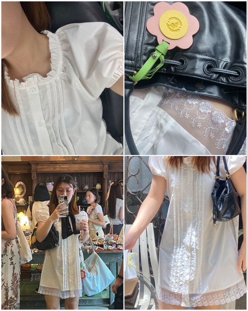 Highestjump - Mary dress (Reccomended item) - 女上衣/長袖上衣 - 棉．麻 