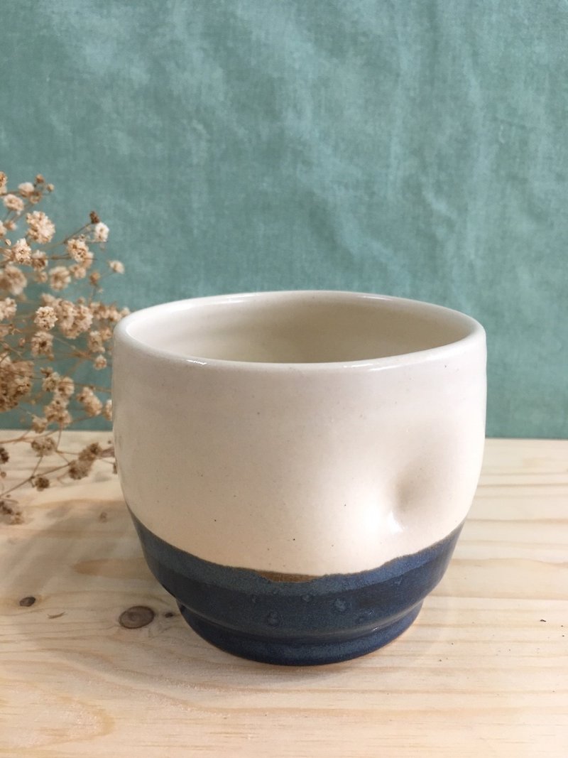 小さなカップ - 青 - 急須・ティーカップ - 陶器 ブルー