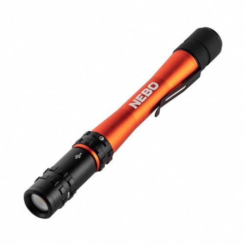 英國true utility多功能工具 【nebo】master筆型手電筒 usb充電 500流明 ip67