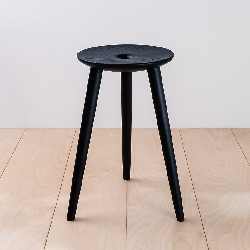 オツール - アッシュブラック - 椅子・ソファー - 木製 ブラック