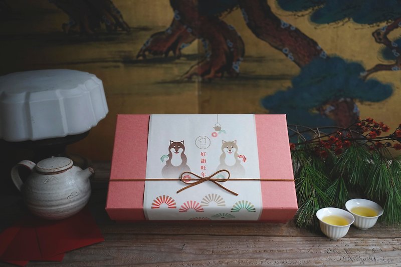 \ 2018 Spring Festival gift box / wishful (1 cans 2 boxes) - Tea - Fresh Ingredients 
