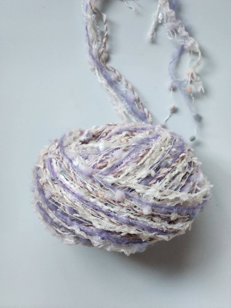 Pulled yarn 5.0m - เย็บปัก/ถักทอ/ใยขนแกะ - เส้นใยสังเคราะห์ สีม่วง