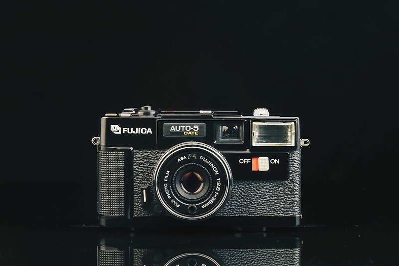 FUJICA AUTO-5 DATE #2312 #135 film camera - กล้อง - โลหะ สีดำ