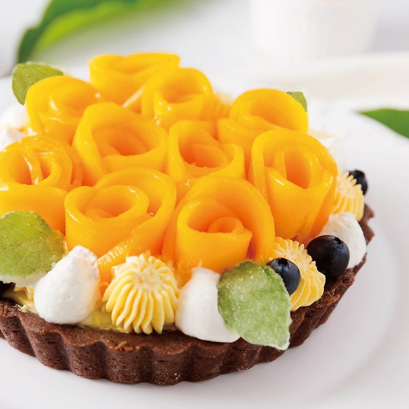 【LeFRUTA Langfu】 flower god / mango citrus pork cheese tower 6 inches - Cake & Desserts - Fresh Ingredients 