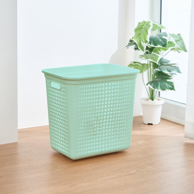 Bubble storage basket (Size L) DKW HH-1222 ตะกร้าใส่ผ้าอเนกประสงค์ทรงสูง ตะกร้า - ชั้นวาง/ตะกร้า - พลาสติก 