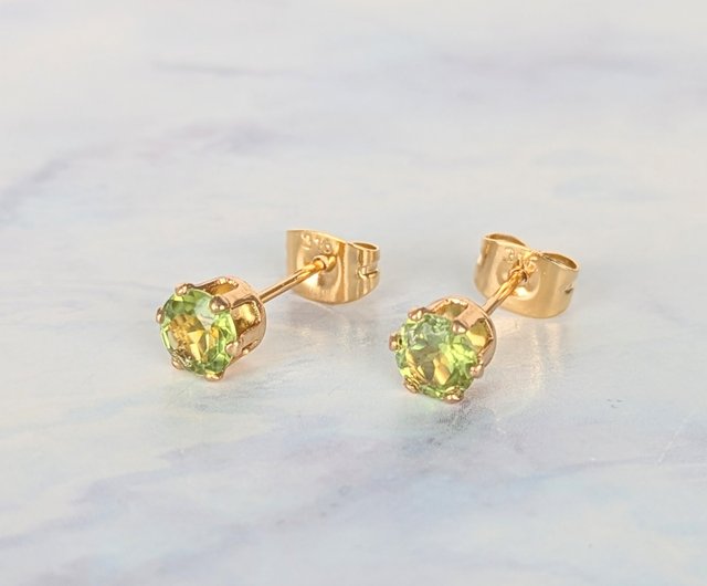 ハンドメイドピアス No.1112 風鈴 ヨーヨー風 ブルー 和風 ハンドメイドピアス