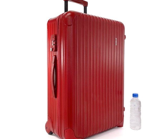 RIMOWA リモワ サルサ 63L 2輪 レッド TSA 美品 855.63 日本直送 中古美品】リモワ RIMOWA スーツケース・キャリー
