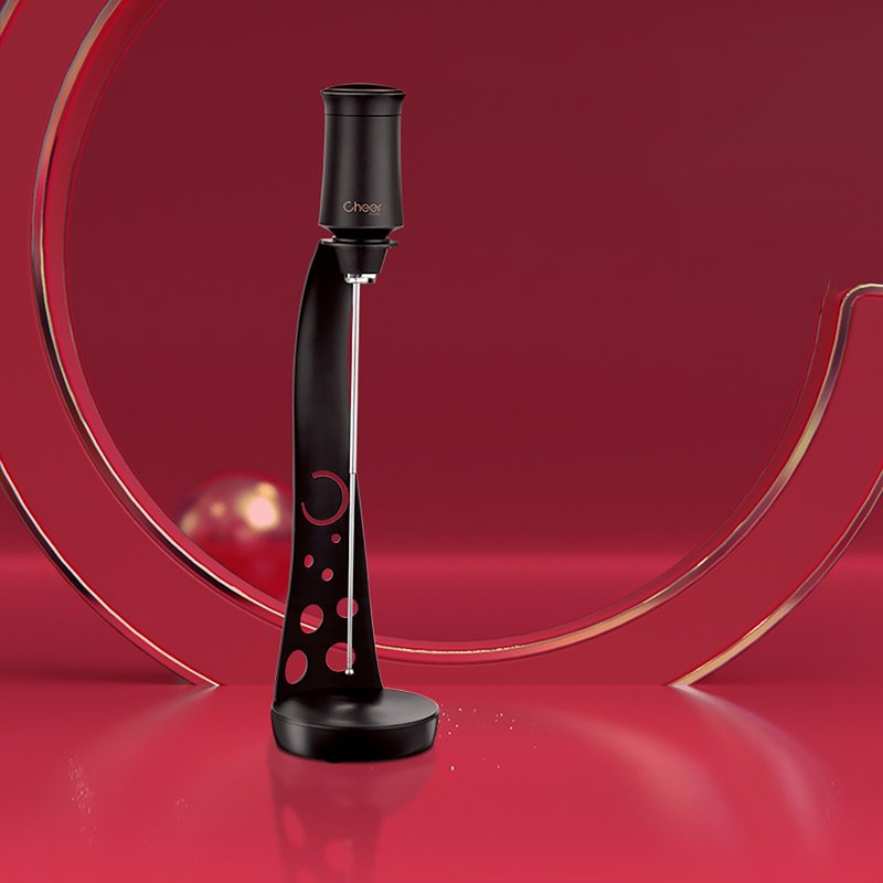 【Free shipping】Cheer Cyclone Bluetooth electronic wine decanter gift box - แก้วไวน์ - วัสดุอื่นๆ 