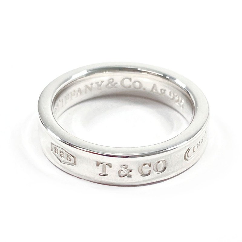 【日本直送 中古美品】6号 ティファニー TIFFANY&Co. リング・指輪 1837 ナロー シルバー925 アクセサリー ジュエリー - 戒指 - 純銀 銀色