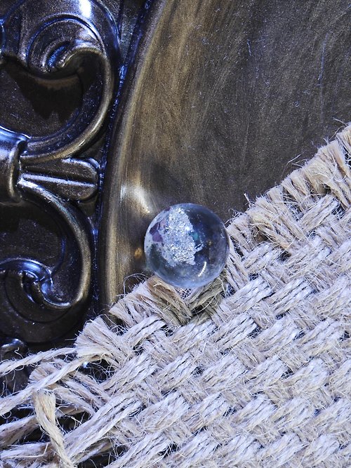 zen crystal jewelry 礦石飾物設計 山形水晶珠|特別較稀有|金屬水晶|收藏品|水晶療癒師