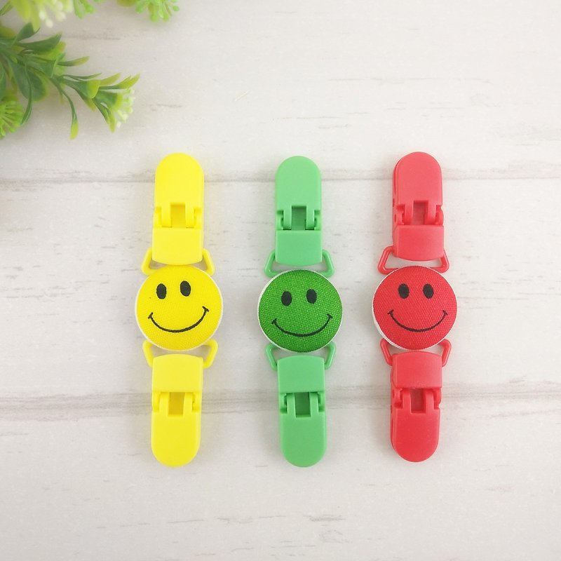 Smiley face is available in yellow, green and red-3 colors. Handkerchief holder - Bibs - Cotton & Hemp Red