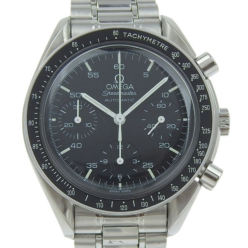 【日本直送】オメガ OMEGA スピードマスター 腕時計 cal.3220 3510.50 SS 自動巻き クロノグラフ 黒文字盤 メンズ【中古】 - 女錶 - 不鏽鋼 銀色