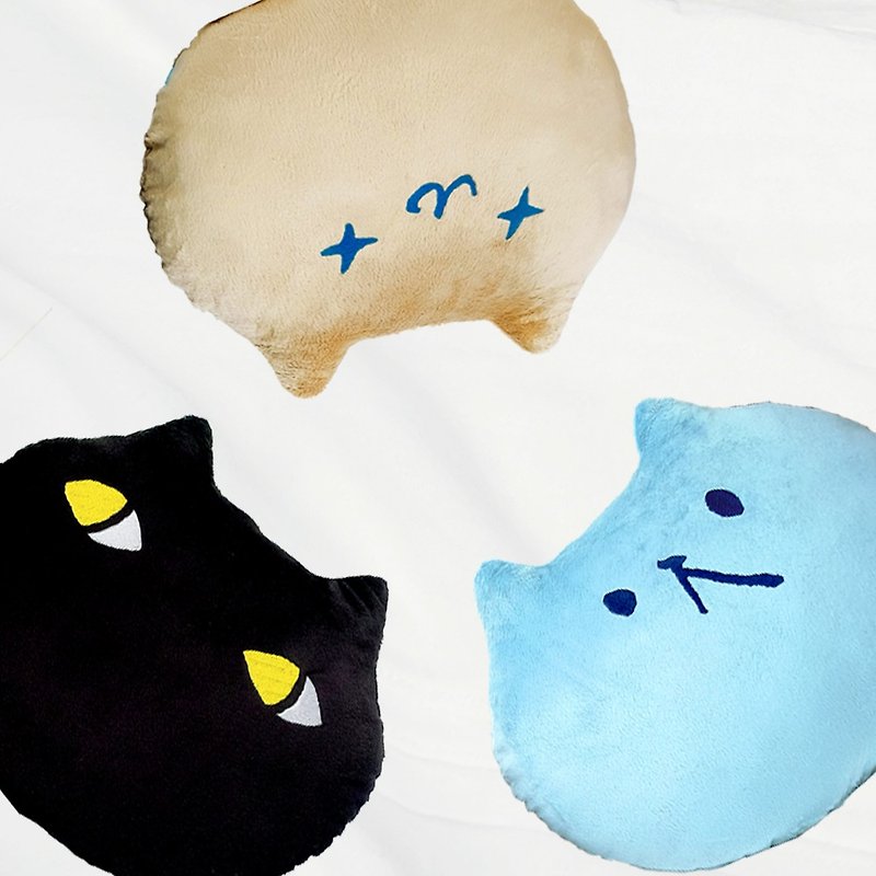 cat fussing /cat pillow -Buy 3 in set - Pillows & Cushions - Other Man-Made Fibers Multicolor