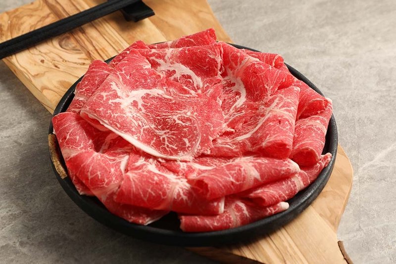 美國特選牛嫩肩里肌火鍋片(穀飼) 250g+/-5% - 其他 - 新鮮食材 紅色