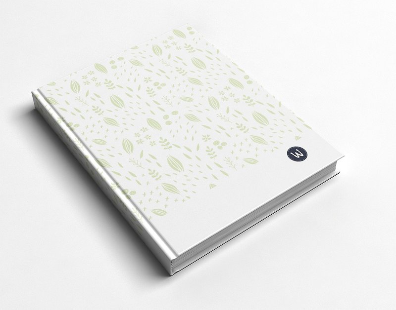 Rococo Strawberry WELKIN Handmade_Handmade Book/Notebook/Handbook/Diary-Little Green Leaf - Notebooks & Journals - Paper 