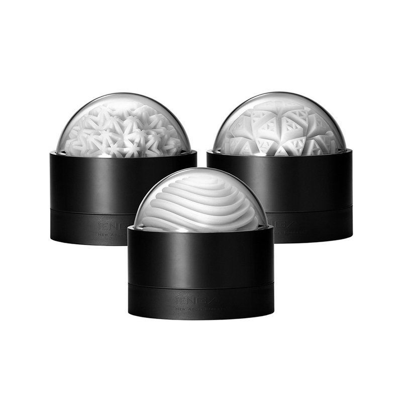 TENGA 探索球飛機杯 GEO系列 情趣用品 情人節禮物 - 情趣用品 - 塑膠 白色