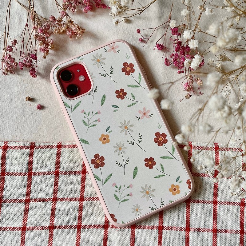 Plastic Phone Cases - Flowers are flying / iPhone shatterproof mobile phone case / Rhino shield Solidsuit