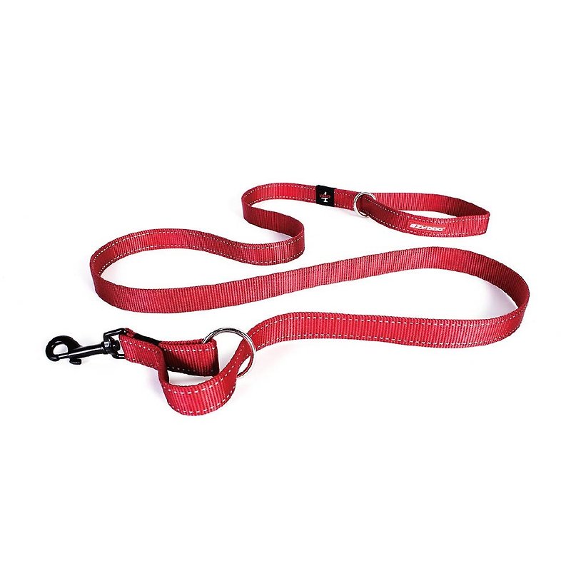 VARIO 4 MULTI-FUNCTION LEASH - Collars & Leashes - Nylon Red