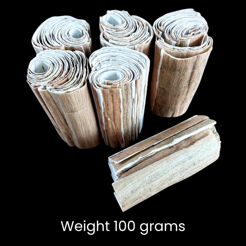 Brown Sola Wood Sheet Bark Flower Making Craft Supplies Work, Natural Raw Paper. - 花藝/盆栽/植栽 - 植物．花 