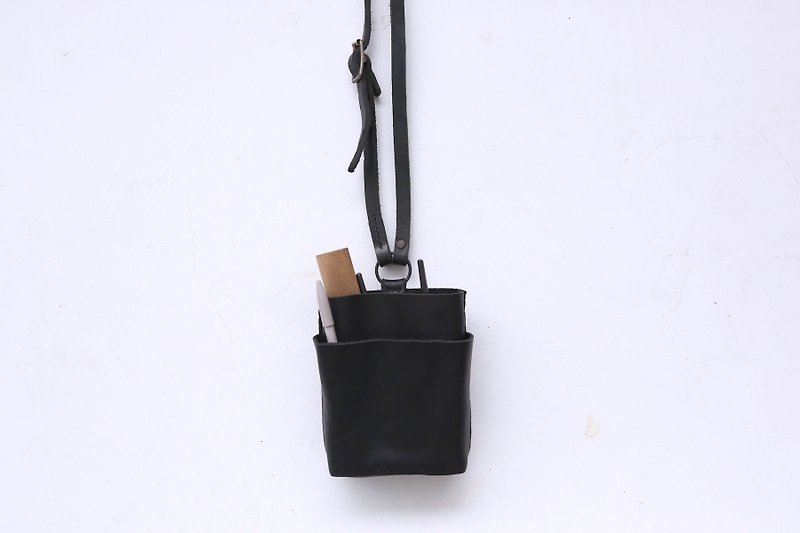 Single pocket kit - Other - Genuine Leather Black