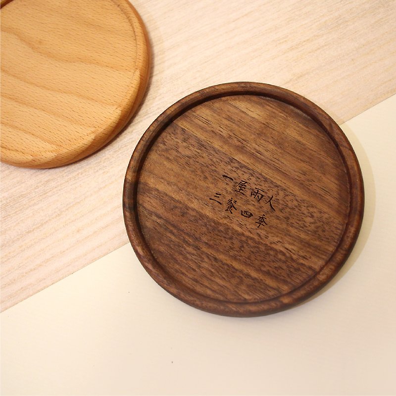 【Maki Design-Customization】Venus Venus Nordic Wooden Coaster-Customization Graphics - Items for Display - Wood 