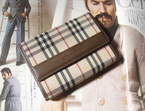 輝煌年代 OLD ERA 輝煌年代 OLD ERA 早期二手老包BURBERRY短皮夾