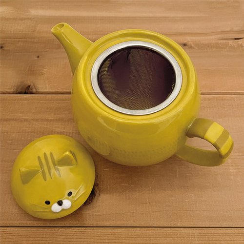 Buy Decole Kannya Calico Cat Small Ceramic Teapot at ARTBOX