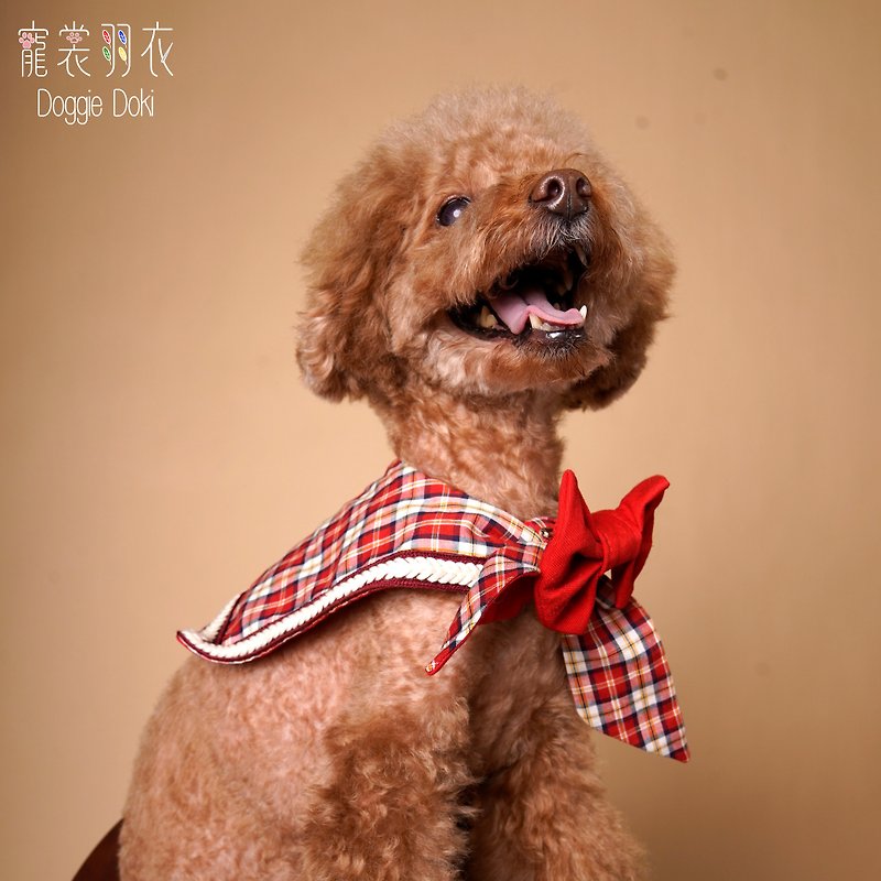 寵裳羽衣 Doggie Doki - Bonnie Scarf - Clothing & Accessories - Cotton & Hemp Orange