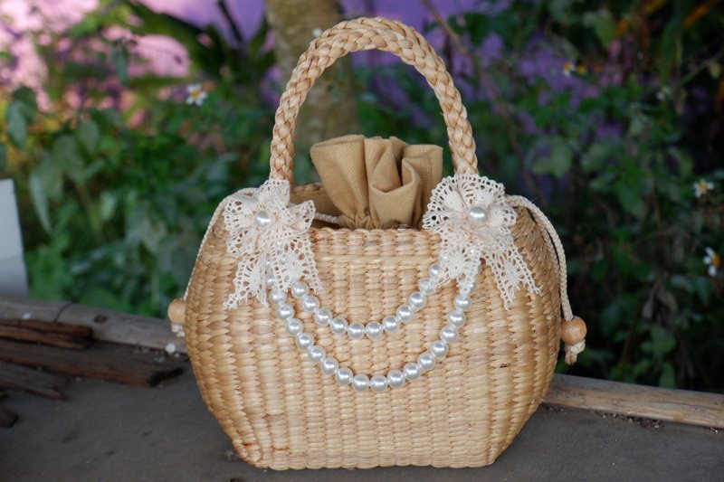 Woven bags, handbags 手提包 手提袋 - 手提包/手提袋 - 植物．花 