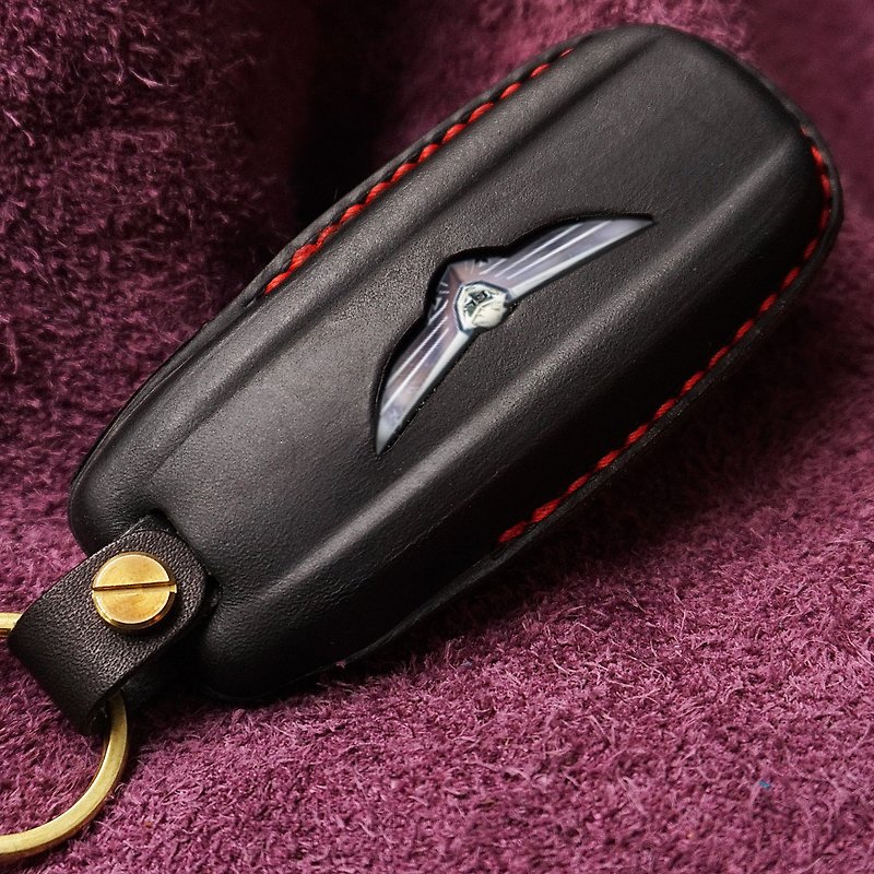 Leather Key-Fob-FIT-FOR-KEY-CASE-COVER-FITS HONDA GOLDWING GL1800 NEW Arrived - ที่ห้อยกุญแจ - หนังแท้ 