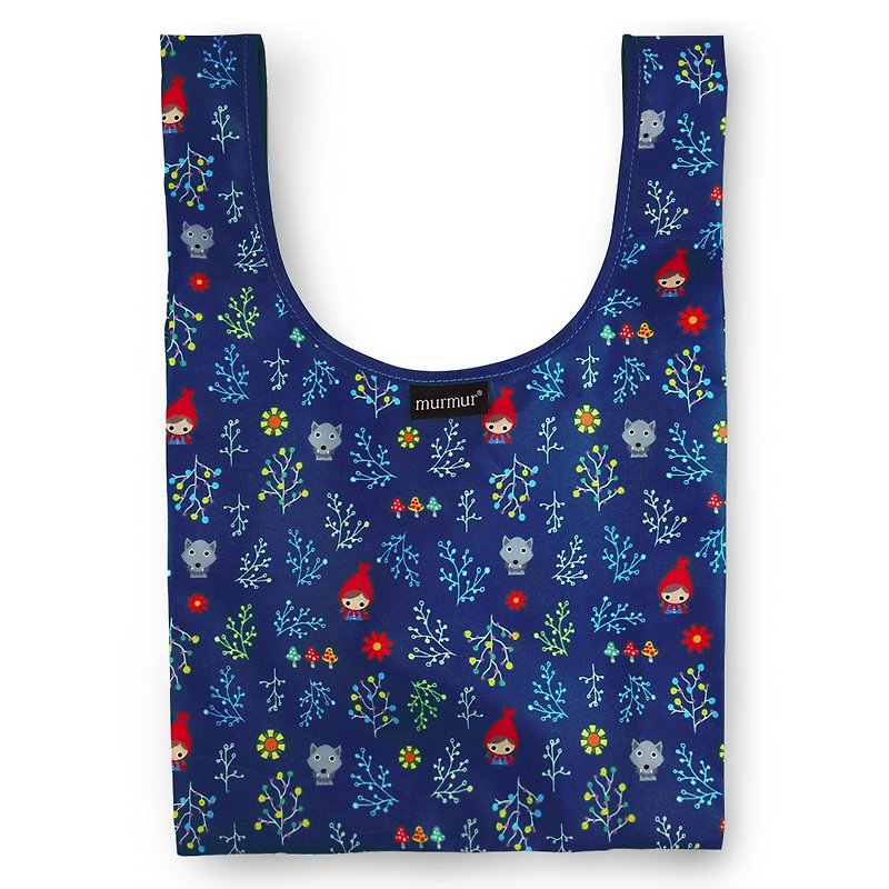 Murmur lunch bag / Little Red Riding Hood BDB27 - Handbags & Totes - Plastic Blue