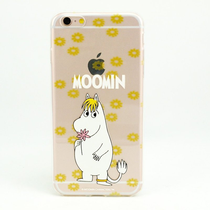 Moomin正版授權-甜心可兒 透明防撞空壓手機殼
