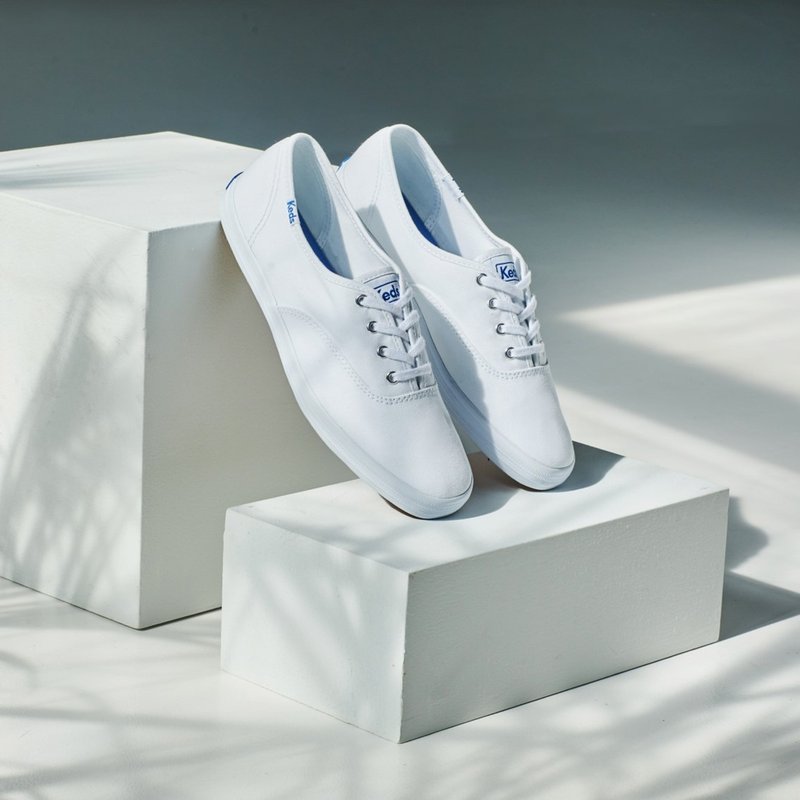 [Opening Celebration] KEDS CHAMPION CANVAS brand classic champion canvas shoes WF34000 - รองเท้าลำลองผู้หญิง - หนังแท้ 